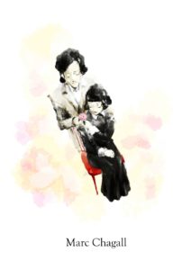 Rosa Marc Chagall【マルク シャガール 】